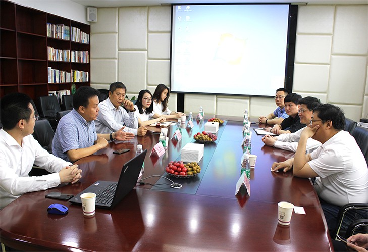 安徽省滁州市南譙區(qū)一行領(lǐng)導(dǎo)蒞臨我司調(diào)研指導(dǎo)